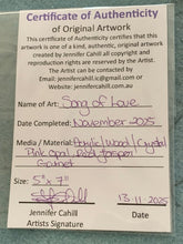 Load image into Gallery viewer, Crystal Art - Song of Love