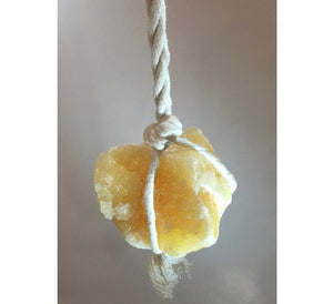 Rocks on a Rope - Orange Calcite #2